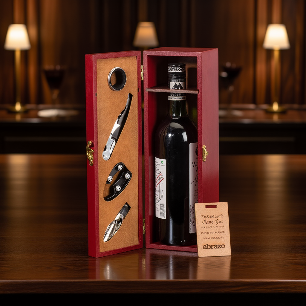 Abrazo Wine Case | Wine Set | Bar Set | Bar Accessories | Barset