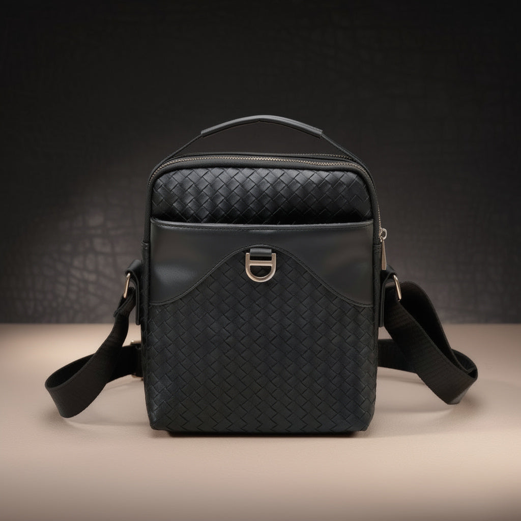 abrazo Unisex Side Sling Messanger Bag, Multi Pocket size 25 * 21 * 5 cm