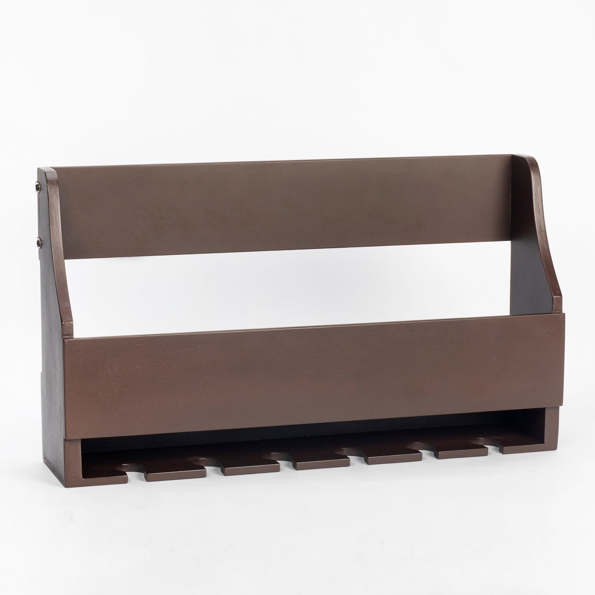Wall Mounted Wine Rack in Wood Brown - Abrazo