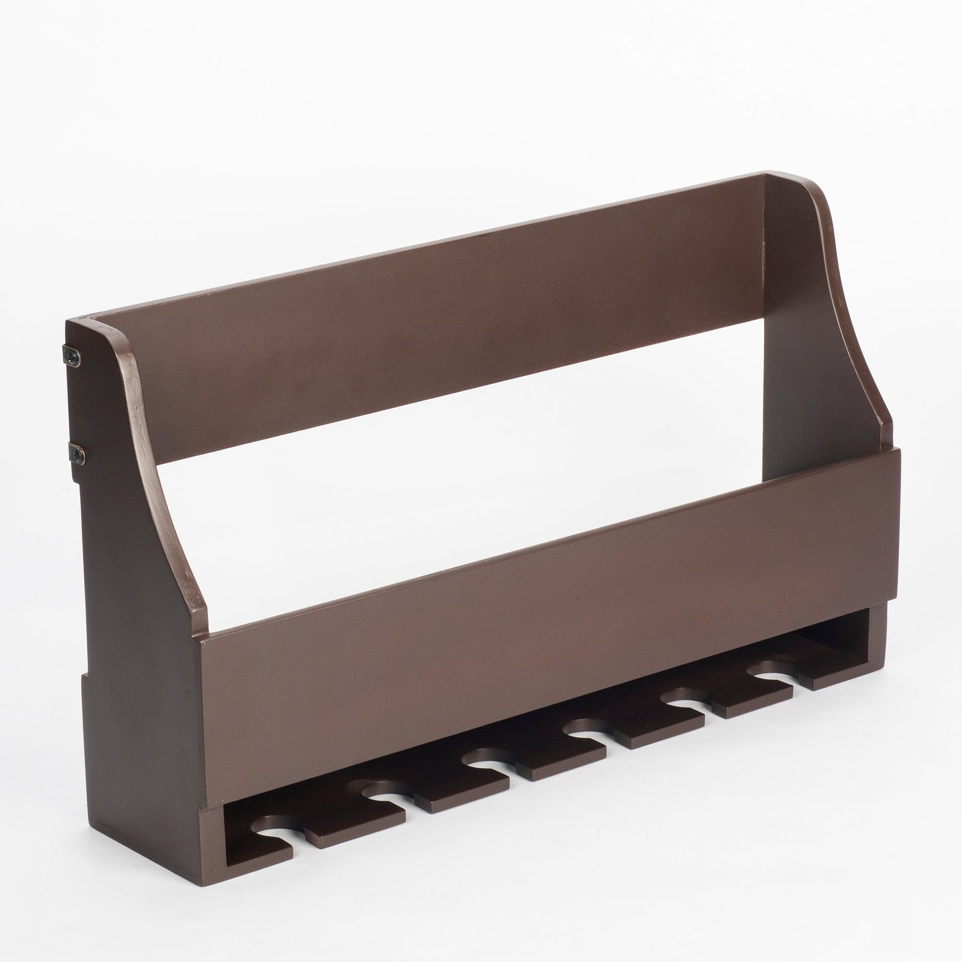 Wall Mounted Wine Rack in Wood Brown - Abrazo