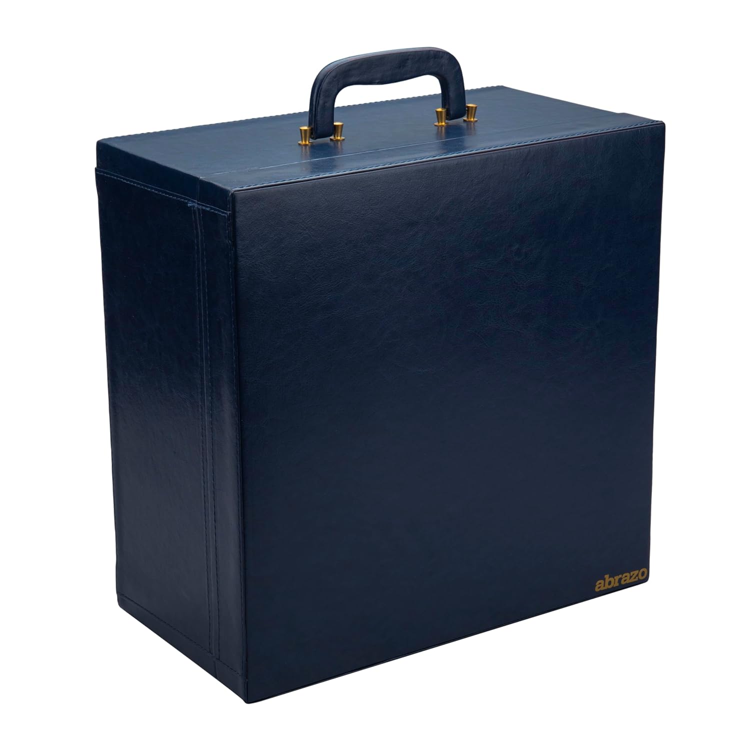 Image of Portable Bar Tools Set - Blue Leatherette - 14 Piece Set - Abrazo