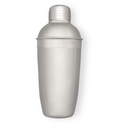 Portable Bar Tools Set - Brown Leatherette - 10 Piece Set with Bottle Storage - Abrazo