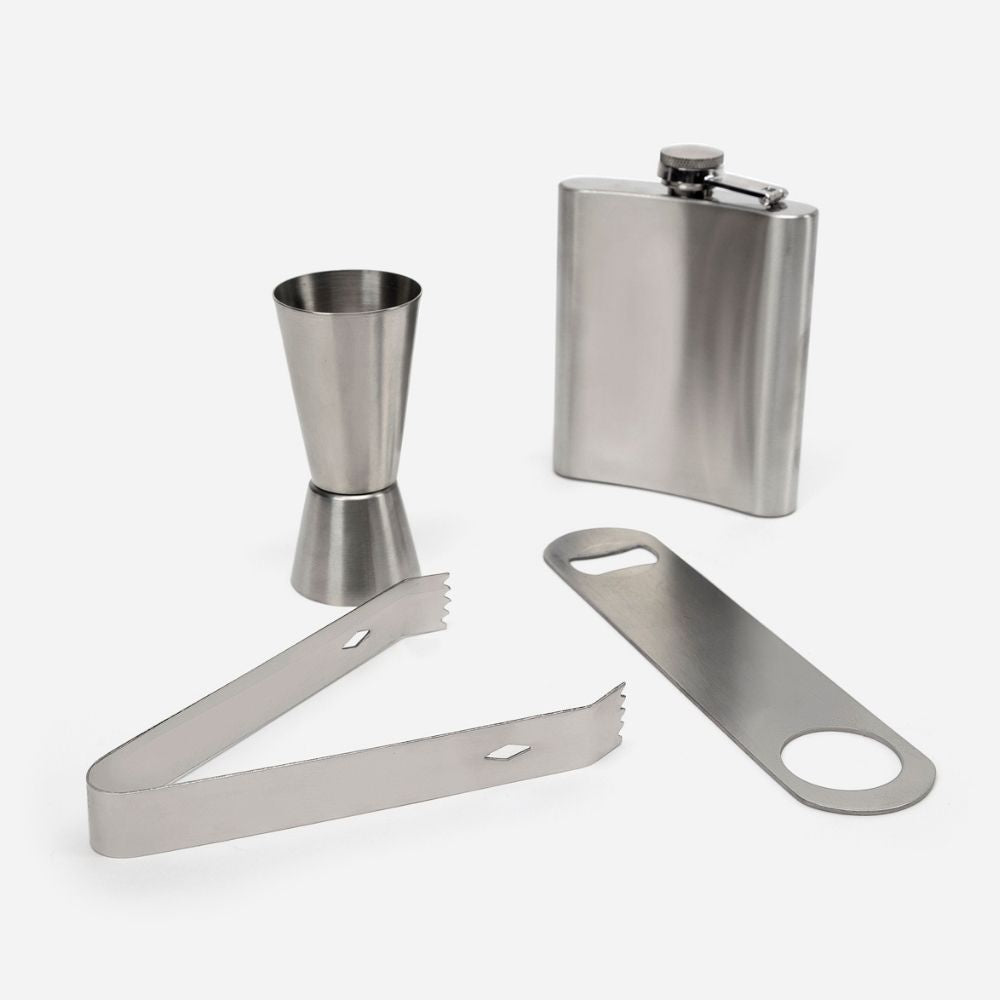 Image of Dad is my Hero - Portable Compact Bar Tools Set - 8 Piece Set - Abrazo